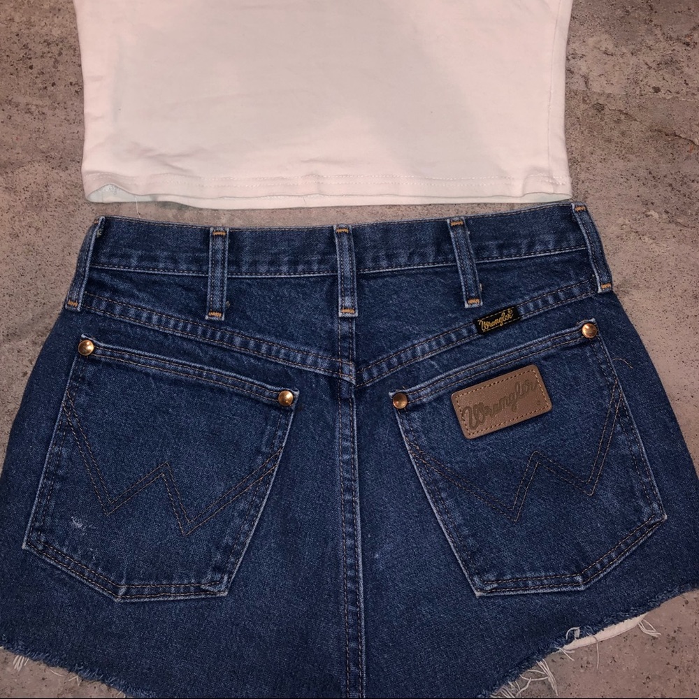 Wrangler jean shorts